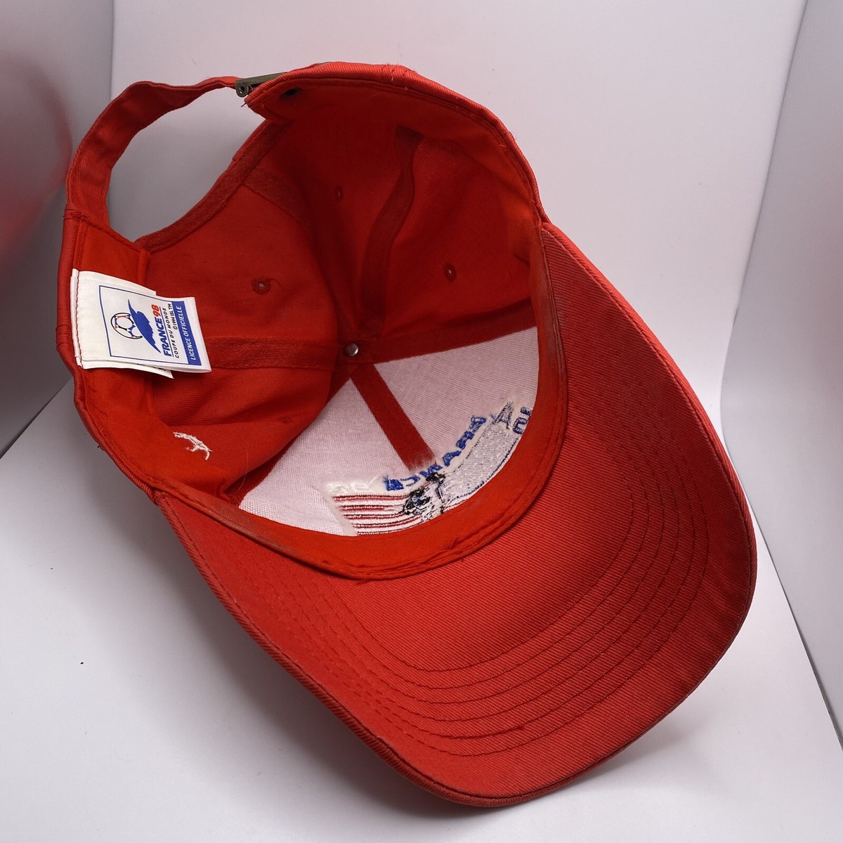 Vintage 1998 France 98 Coupe Du Monde World Cup Hat Cap | eBay