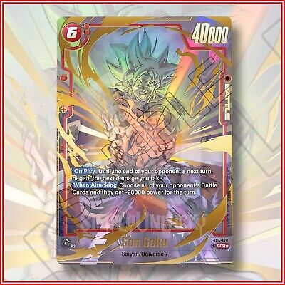 DRAGON BALL SUPER FUSION WORLD: Son Goku FB04-129 Secret DRAGON BALL SUPER FUSION WORLD: Son Goku FB04-129 Secret