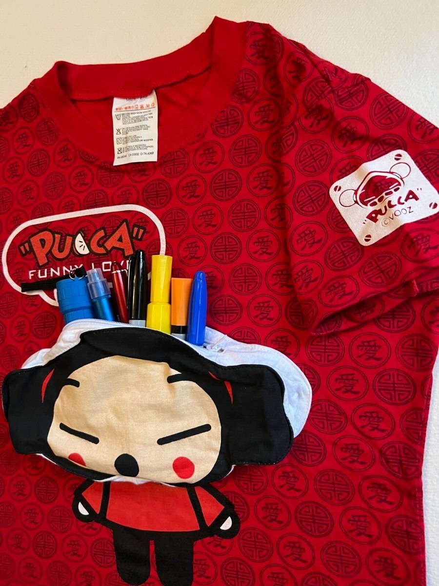 トップス pucca Rare Pucca T-shirt – Funny Love Story, Zip-pocket Head - Etsy
