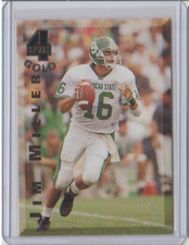 1994 Classic Four Sport Gold Rookie #103 Jim Miller Michigan State Steelers