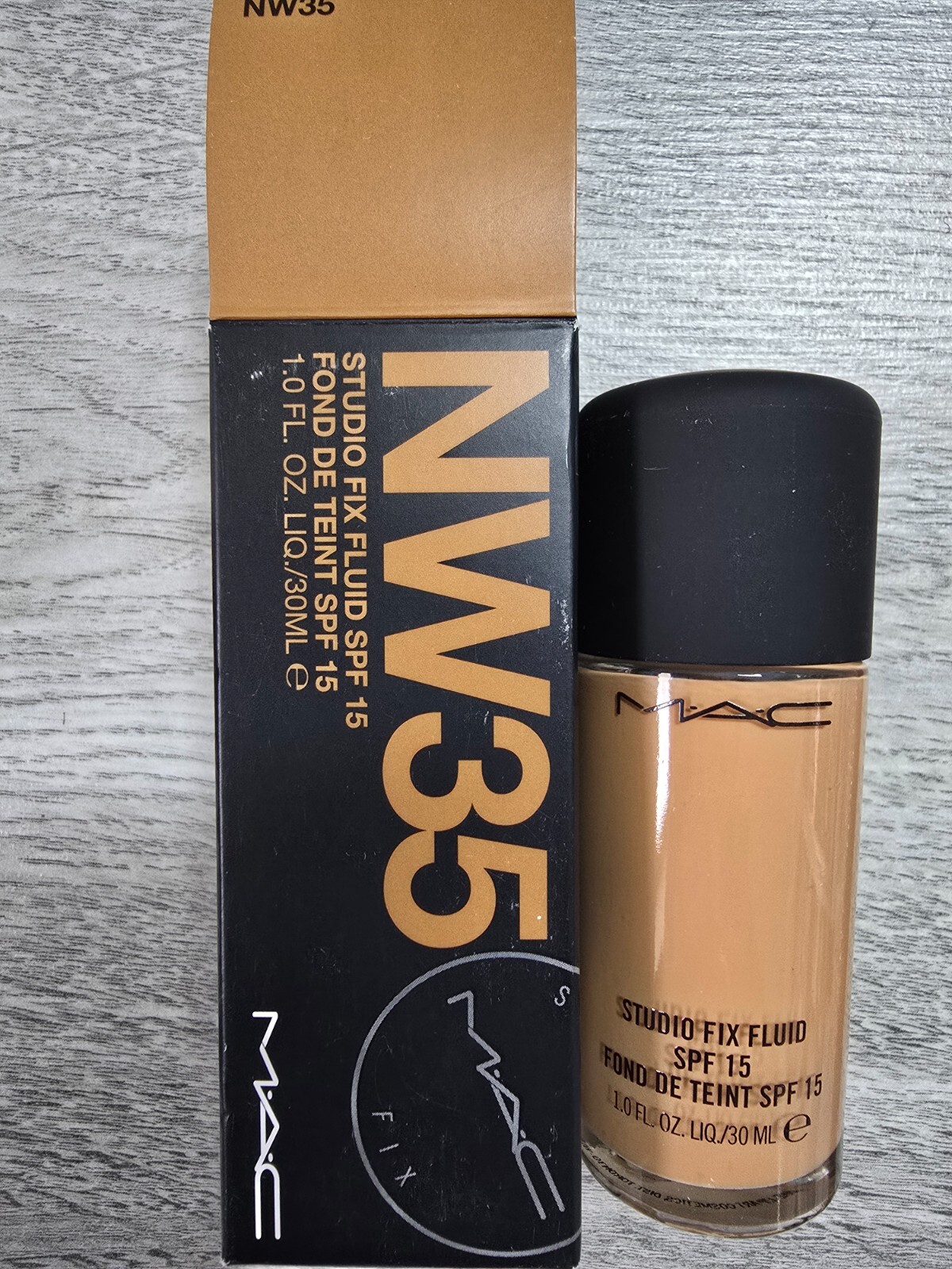 MAC Studio Fix Fluid SPF15 | NW35 | 30ml/1fl.oz | New Boxed 💯Authentic