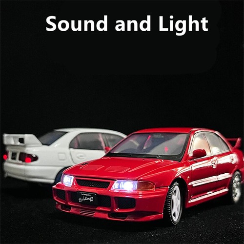 1:32 Mitsubishis Lancer Evolution IX 3 Alloy Racing Car Model Diecast Simulation - Picture 3 of 10