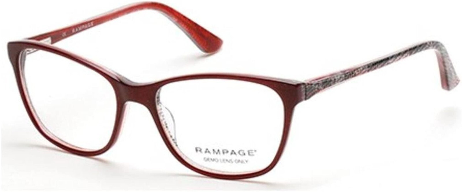 Оправа для оптических очков RAMPAGE RA0155A 066 из красного блестящего пластика 53-17-135 RA