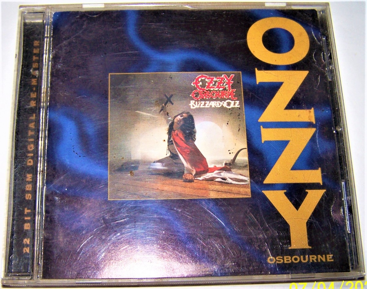 OZZY OSBOURNE - BLIZZARD OF OZZ - 22 BIT SBM DIGITAL RE-MASTER CD