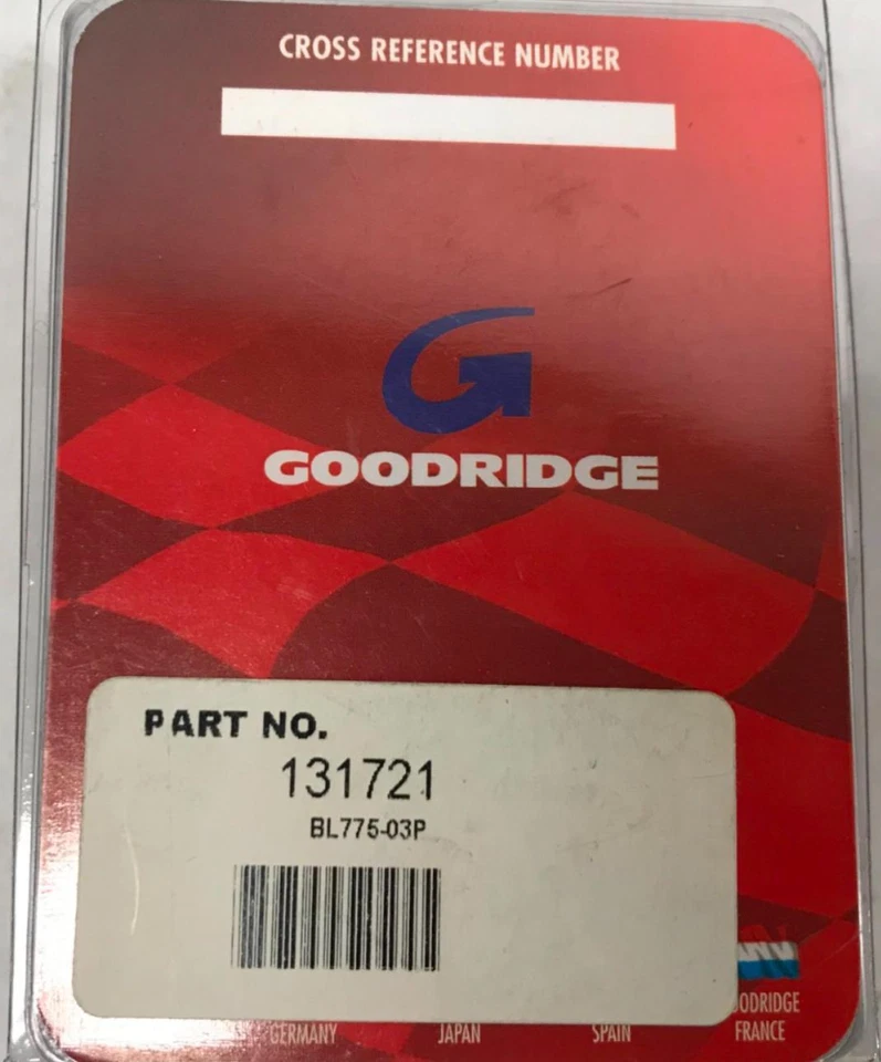 Interruptor de luz de freno hidráulico Goodridge 131721 motocicleta Harley Foto 3 de 3