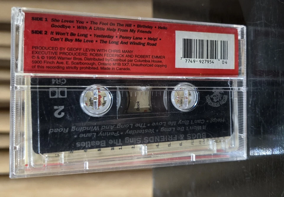 Bugs And Friends Sing The Beatles 1995 Warner Bros. Cassette - Image 3 of 3