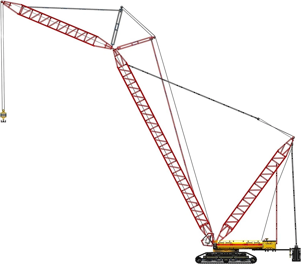 Mould King 17015 Raupenkran Crawler RC Technik Spielzeug Bausteine - Bild 3 von 4