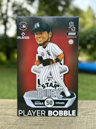 Lenyn Sosa Chicago White Sox Star Rookie Prospect Bobblehead FOCO NEW ORIG BOX - Picture 1 of 6