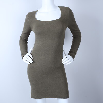 NANUSHKA women's leah terry knit mini dress in dusty green size S | eBay NANUSHKA women's leah terry knit mini dress in dusty green size S | eBay