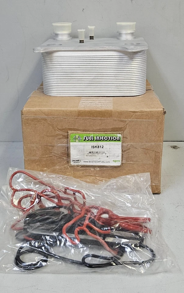 Enfriador de aceite de motor Bostech BC8102812 para Ford 6,0 L PowerStroke 2003-2010 Foto 3 de 4