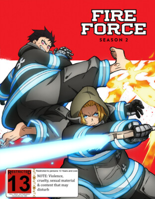 FIRE FORCE - SEASON 2 PART 2 [NTSC REGIONS 1,2,3,4,5 /  A & B] (2DVD & 2BLURAY) 