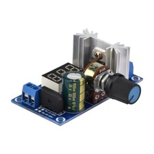 LM317 Adjustable Voltage Regulator Power Supply Board Digital Voltage Display