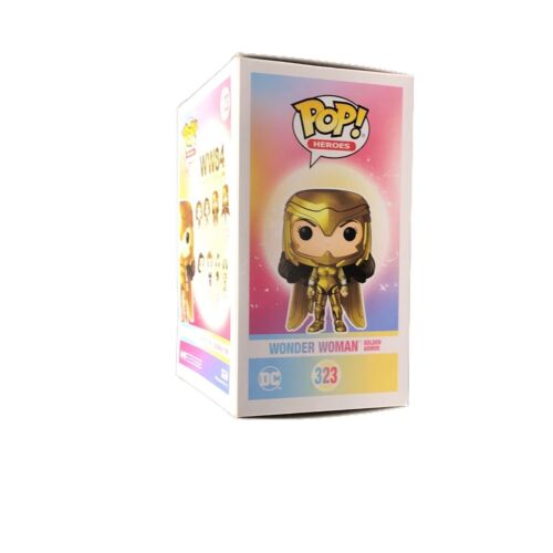 ✅ Wonder Woman Golden Armor WW84 Funko Pop #323 Target Exclusive ✅ - Picture 4 of 12