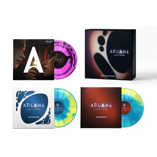 Arcane Season 1 & 2 (Official Soundtrack) Bundle Vinyl IN HAND - Picture 5 of 12