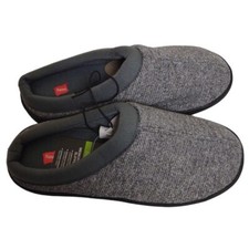 Hanes Comfort Soft Memory Foam Slippers Mens Small 6.5-7.5 Indoor/Outdoor New