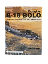 WW2 US USAAC Douglas B-18 Bolo Drawing Board to U-Boat Hunter Reference Book