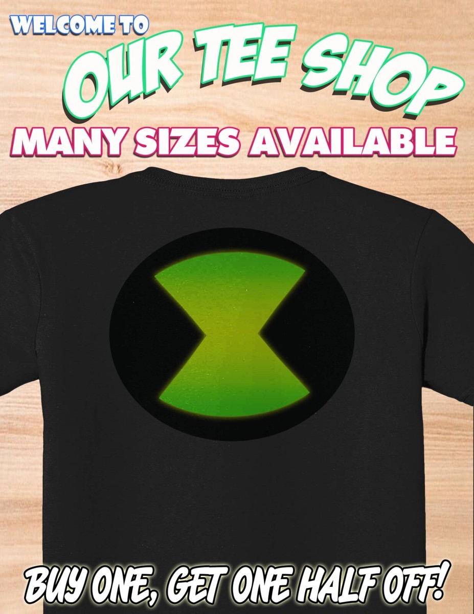 BEN 10 OMNITRIX - Custom Shirt Cartoon Alien Hero TV Show - Free