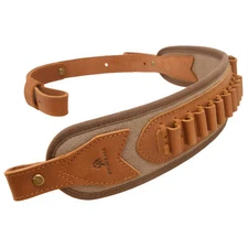 New Canvas Gun Shell Holder Slots Sling Shotgun Strap .22LR .30/30 .308 12GA