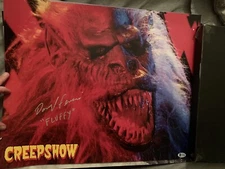 CREEPSHOW Signed 16x20 Photo THE CRATE Darryl Ferrucci Fluffy Beckett Cao