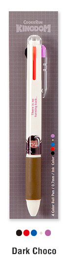 Cookie Run Kingdom Official 4 Color Ballpoint Pens