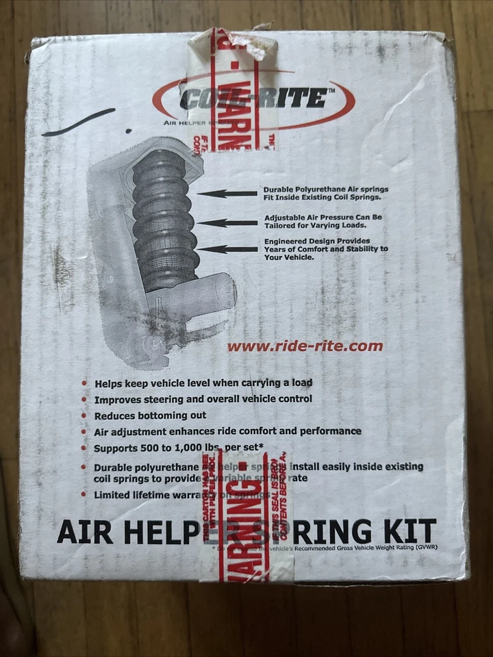 Комплект из 2 задних пружин со стороны водителя и пассажира 4107 Firestone для старых пар - Изображение 3 из 4