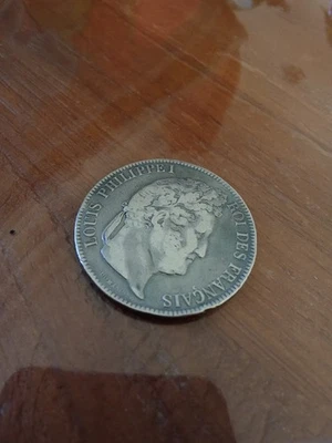 5 FRANCS 1833 (LOUIS-PHILIPPE Ier - Argent - Photo 1/3