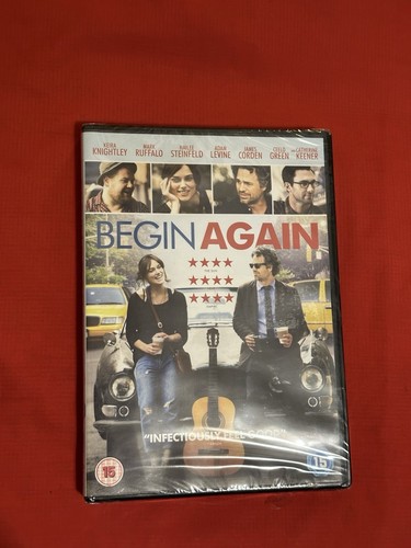 Begin Again (DVD, 2014) New Sealed