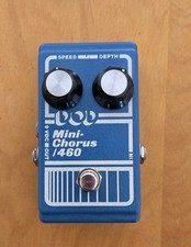 Vintage Dod Mini Chorus 460 Guitar Pedal With Original Box Vintage Dod Mini Chorus 460 Guitar Pedal With Original Box