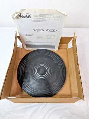 Vestil Steel Turntable 12'' Diameter 5/16'' Height 500 Lb. Cap TT-12-7/8
