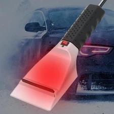 Winter Car Heated Snow Ice Squeegee Snow Removal Tool Snow Spade