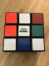 Original Rubik's Cube 1980s Retro Ideal Toys Retro Handheld Game Puzzle Colorful