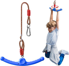 Ninja Swing-Twister 360  Spin Handle: Kids Slackline Accessories  Swing Attachm