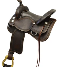 16" Fabtron Sonoma Trail Saddle - FQB/Wide Tree/7"