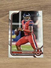 2022 Bowman U Football Malik Willis 1st #29 Tennessee Titans Liberty