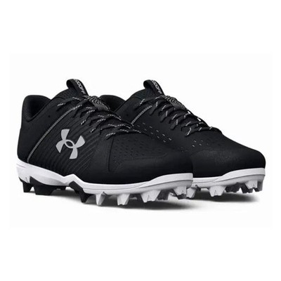 New Under Armour UA Leadoff Low RM Baseball Cleats 3025589-001 Black Size 12