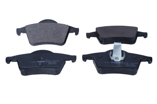 Plaquettes de frein à disque MAXGEAR 19-0512 haute résistance thermique pour Volvo
