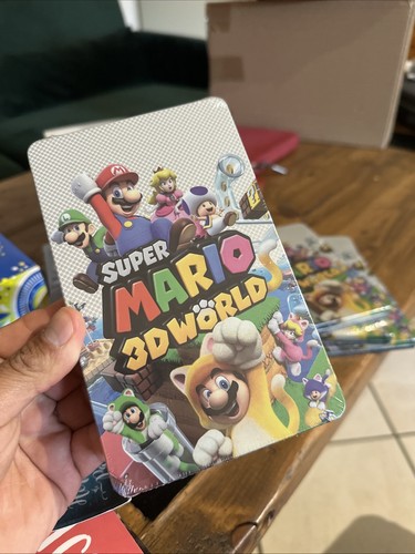 Steelbook Super Mario 3D World + Bowser's Fury Switch - Boîtier Seul - Comme Neuf