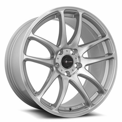Vors Wheels Rim TR4 18x8.5 5x114.3 ET35 73.1CB Silver Machine Face