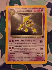 Dark Alakazam 1/82 Team Rocket Holo Rare Unlimited English 60 HP 2000 WOTC on eBay
