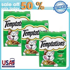 Temptations Adult Dry Cat Food Seafood Medley Flavor, 13.5 Lb 3 Bag 3.16 per pound