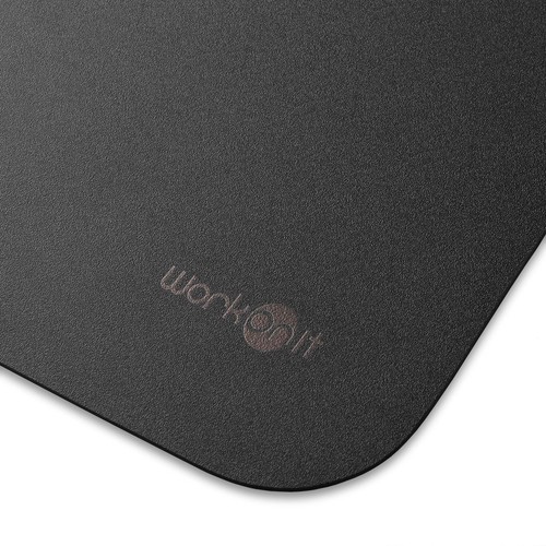 OPEN BOX - 54" x 36" Anti-Fatigue Chair Mat for Hardwood Floors - Black - Picture 5 of 7