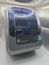 ZEBRA GX430T THERMAL BARCODE LABEL PRINTER NO AC/ADAPTER