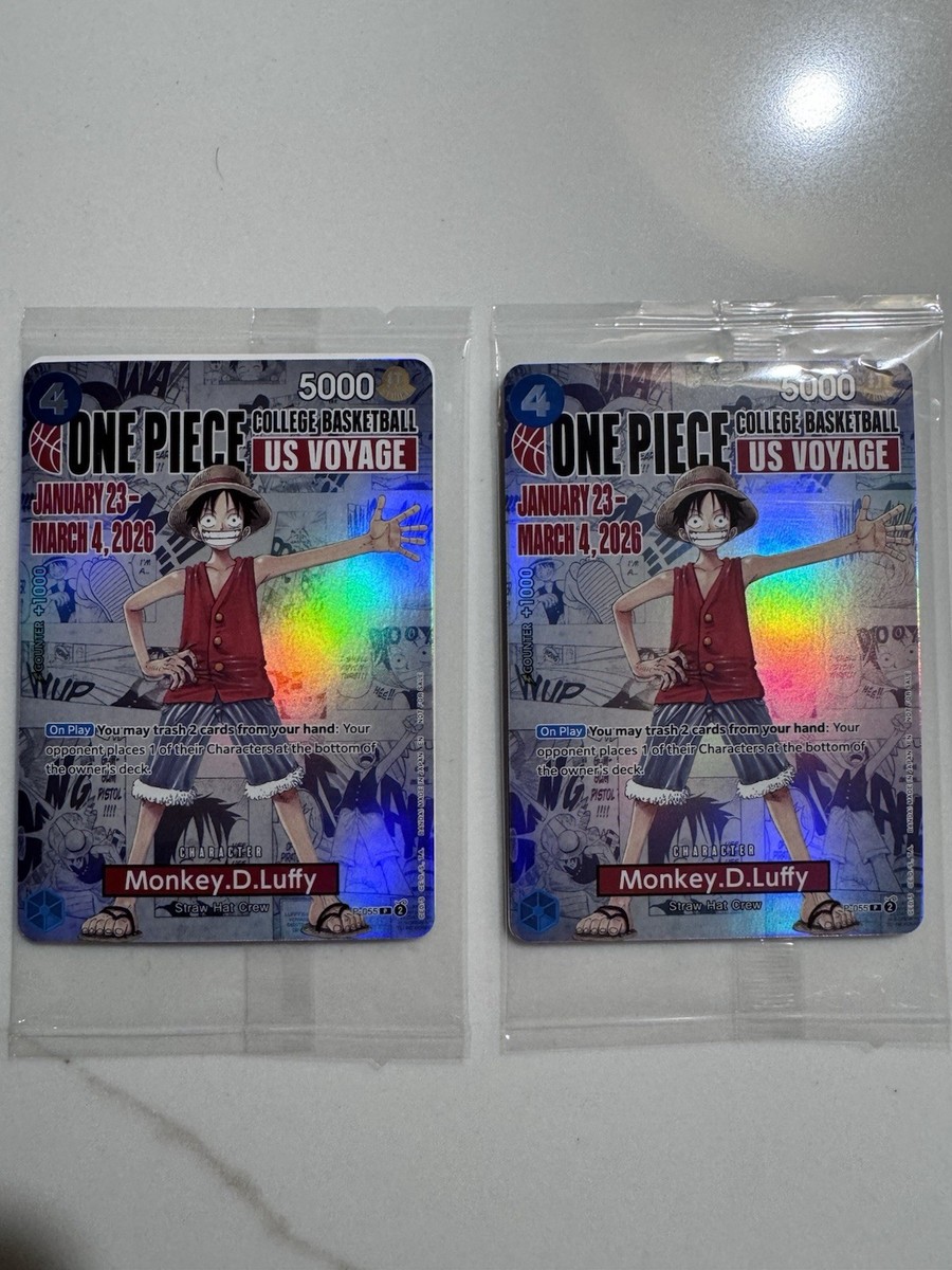 Monkey.D.Luffy - ONE PIECE college basketball US Voyage Promo Halo
