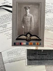original ww1/2 RFC/RAF military medal winner pilots wings badge FO J G GORE etc
