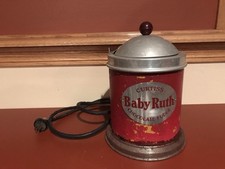 Curtiss Baby Ruth CHOC FUDGE Old Ice Cream Soda Fountain Advertising Container