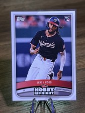 2025 Topps Hobby Rip Night - James Wood #3 (RC) Washington Nationals