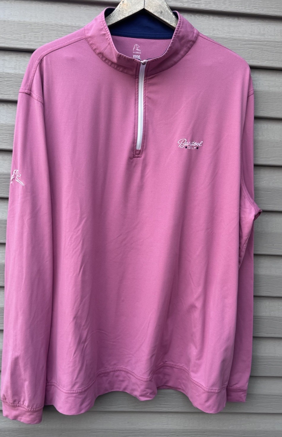 Rhoback Solid Performance 1/4 Zip Pullover Men’s … - image 1