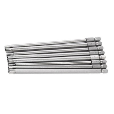 Quality 150mm Long Torx Head Screwdriver Bit Set with Tip High Hardness