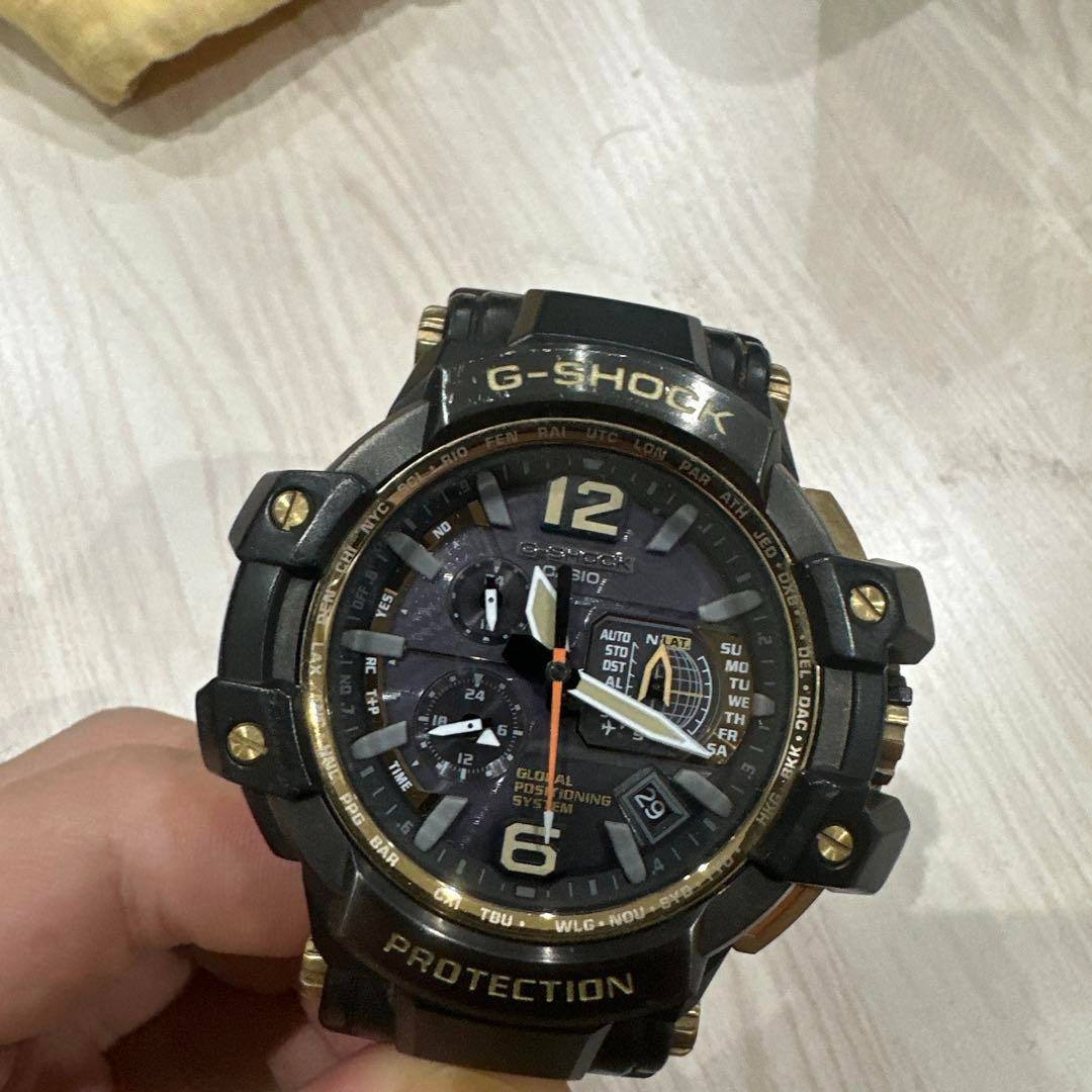 ⑤ GPW-1000-1AJF GRAVITYMASTER 美中古品。 Casio G-Shock 2014 GPW-1000-1AJF Gravitymaster Solar JP with Box