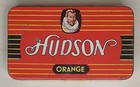 Hudson Orange Cigar Tin Vintage Dutch Roosendaal Holland Collectible